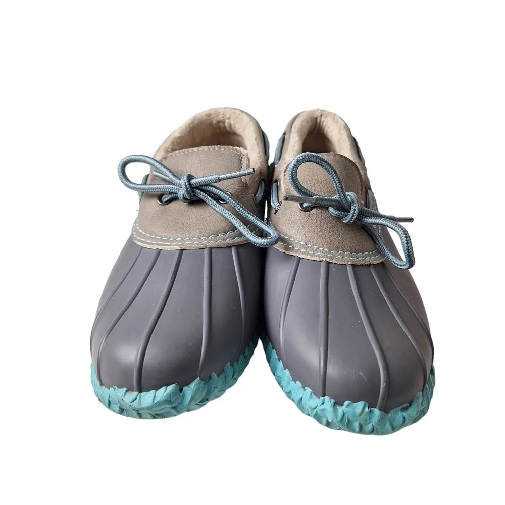 JBU Gwen Weather Ready Vegan Rubber Faux‎ Fur Lined Duck Rain Shoes